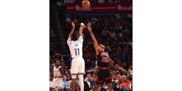 Le Thunder a battu les Bulls 145-117 et établi un nouveau record Le Thunder a battu les Bulls 145-117 et établi un nouveau record