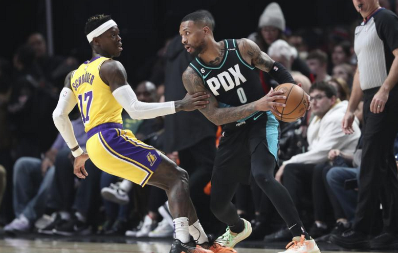 Les Blazers battent facilement les Lakers