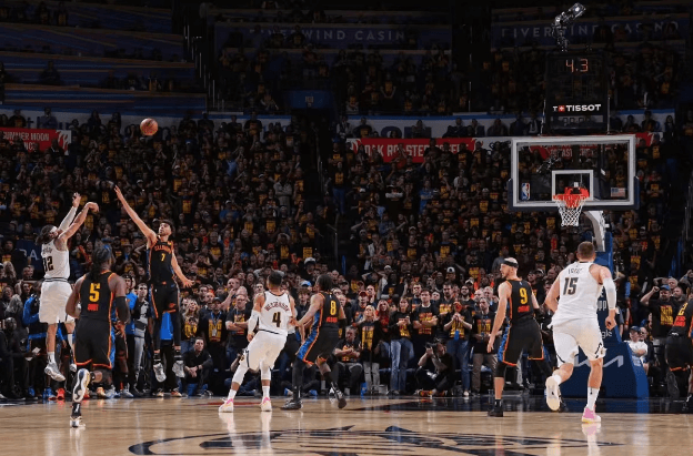 Les Nuggets ont battu le Thunder in extremis et ont démontré leur tempérament de champion